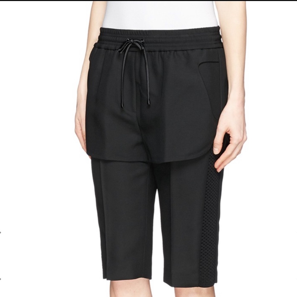 Alexander Wang Double Layer Hybrid Running Shorts - image 5